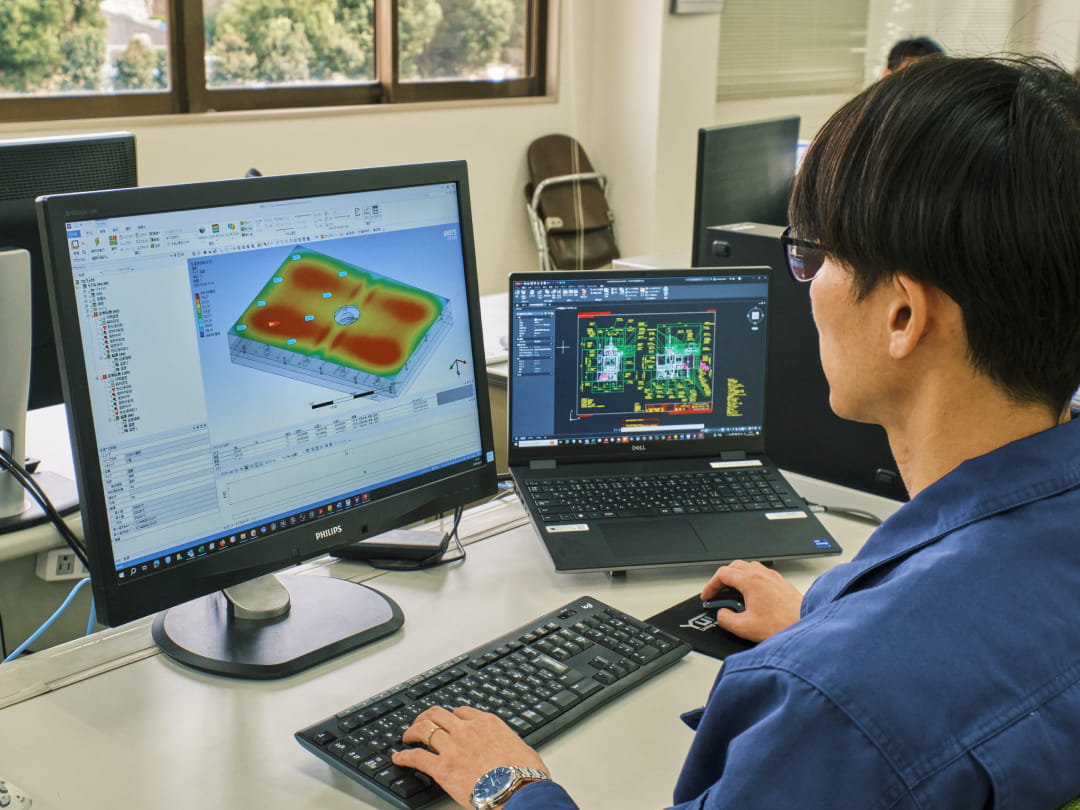開発・製造体制の画像